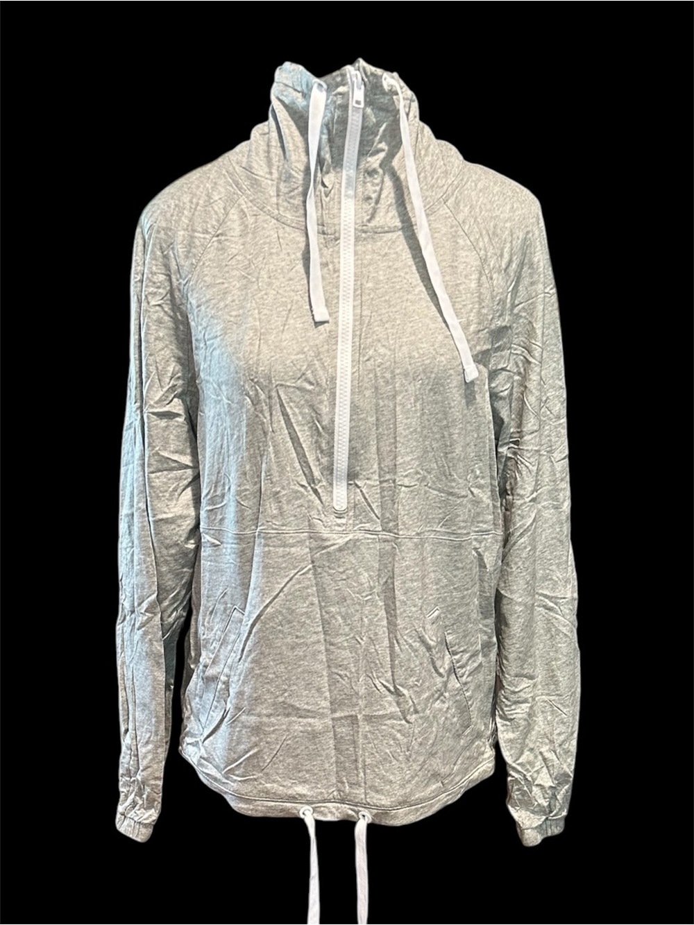 Old Navy Active Heather Gray Pullover Hoodie